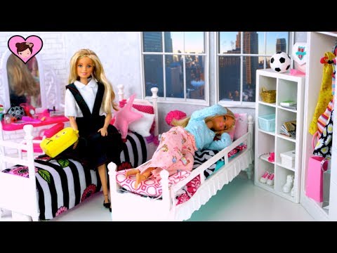 Barbie Dolls School Morning Routine Videos - Back To School Videos for Kids - UCXodGGoCUuMgLFoTf42OgIw