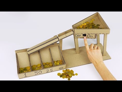 DIY Automatic Coin Sorting Machine from Cardboard v2.0 - UCZdGJgHbmqQcVZaJCkqDRwg