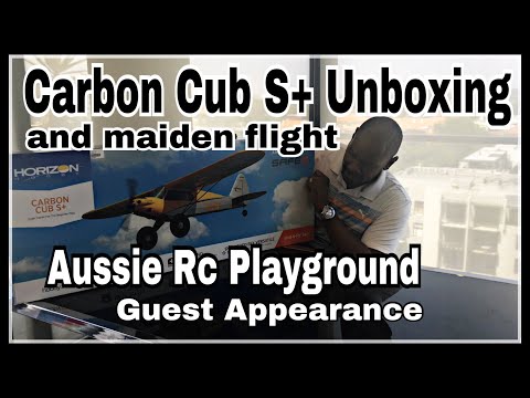 Carbon Cub S+ Unboxing and Maiden Flight (Waco Biplane and Teksumo flights also) - UCvM1UL_2stBk0j-9Y8BjasA