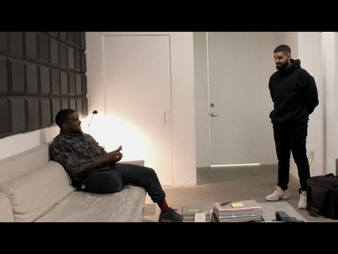 IN WHOSE NAME? Clip - YE Rapping For Drake