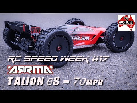 RC SPEED WEEK #17 - ARRMA Talion V3 70mph with 20T pinion - UCOfR0NE5V7IHhMABstt11kA