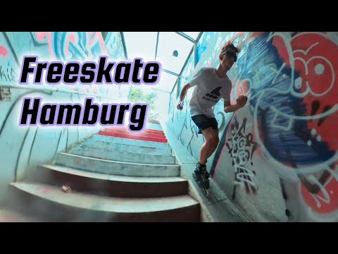 Freeskate in Hamburg - Rollerblade 90mm