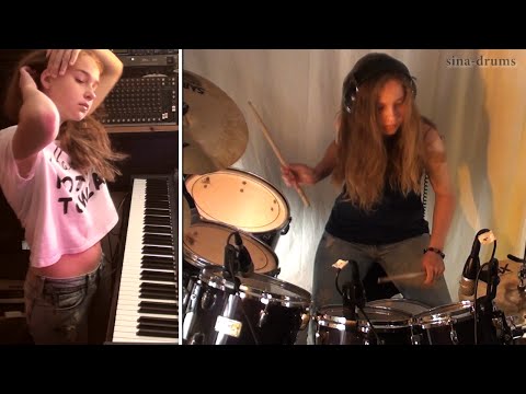 Lazy girl (original song) by Sina on drums & piano - UCGn3-2LtsXHgtBIdl2Loozw