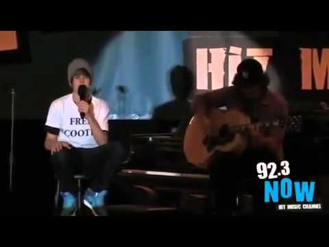 Justin Bieber Stuck in the Moment live at Long Beach Middle