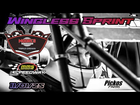 Wingless Sprints, Moore Saw Sharpening Triple Crown, Round 2 Murray Bridge Speedway - dirt track racing video image