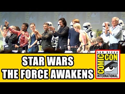 Star Wars The Force Awakens Comic Con Panel - UCS5C4dC1Vc3EzgeDO-Wu3Mg