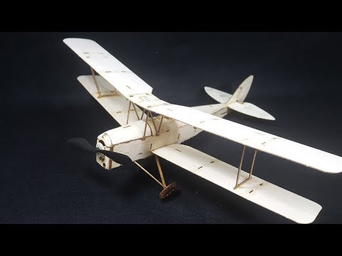 How to Assembling RC Tiger Moth Biplane - Balsa Wood Airplane - UCFwdmgEXDNlEX8AzDYWXQEg