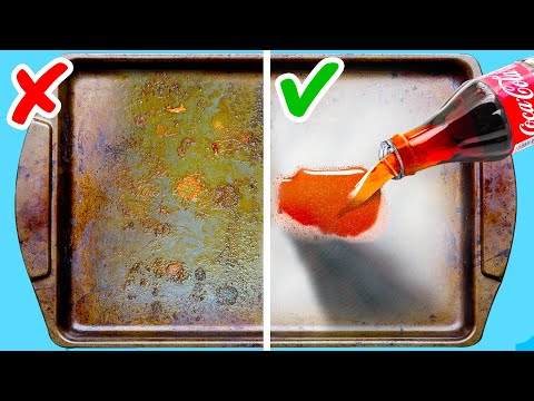 40 AWESOME CLEANING HACKS WITH THINGS FROM YOUR KITCHEN
