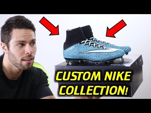 MY ENTIRE NIKE iD COLLECTION! (Custom Nike Soccer Cleats) - UCUU3lMXc6iDrQw4eZen8COQ