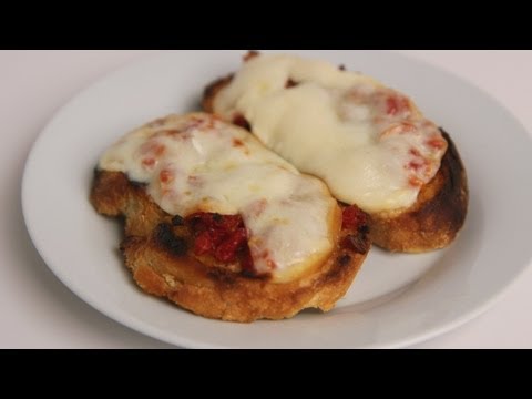 Sun Dried Tomato & Smoked Mozzarella Bruschetta Recipe - Laura Vitale - Laura in the Kitchen Ep 384 - UCNbngWUqL2eqRw12yAwcICg