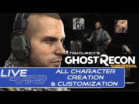Ghost Recon Wildlands All Character CREATION & Character CUSTOMIZATION - Clothes & Gear in Wildlands - UCQM9VMJjbQS_ugT-4I-zqzA