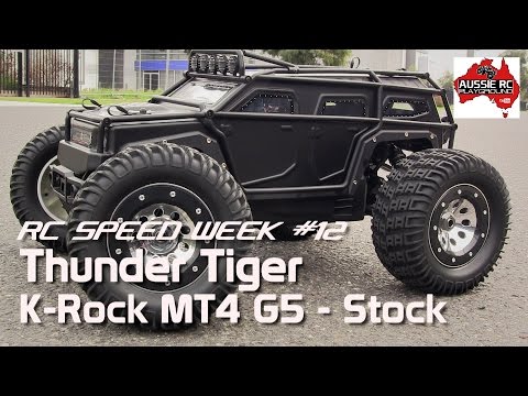 RC Speed Week #12 - Thunder Tiger K Rock MT4 G5 Stock - UCOfR0NE5V7IHhMABstt11kA