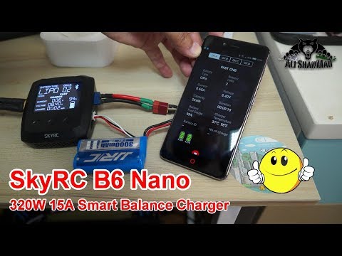 SkyRC B6 Nano 320 Watt 15A Compact Smart Balance Charger - UCsFctXdFnbeoKpLefdEloEQ