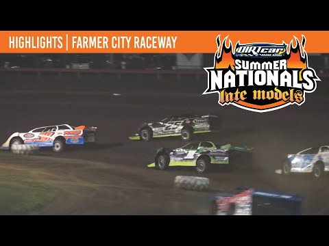 DIRTcar Summer Nationals Late Models | Farmer City Raceway | June 27, 2025 | HIGHLIGHTS - dirt track racing video image