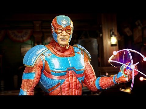 INJUSTICE 2 Atom All Intros Dialogue Character Banter 1080p HD - UC1bwliGvJogr7cWK0nT2Eag