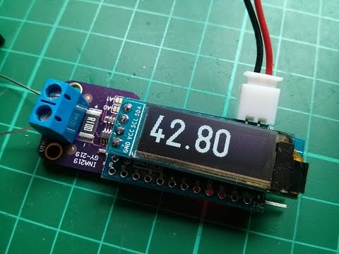15 Minute Arduino Project: OLED Ammeter INA219 - UCmHvGf00GDuPYG9DZqQKd9A