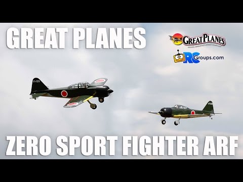 Great Planes Zero Sport Fighter ARF - RCGroups Review - UCJzsUtdVmUWXTErp9Z3kVsw
