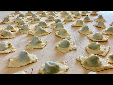 Discover Pot-Bellied Ravioli called Pansoti from Liguria | Pasta Grannies - UCedsqpl7jaIb8BiaUFuC9KQ