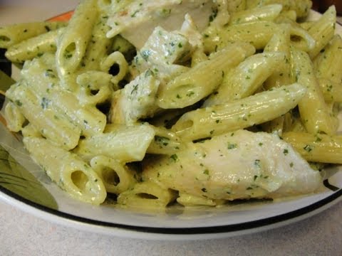 Chicken Basil Pesto Pasta - UCdZSroWwiRMMQQ0CwF5eXYA