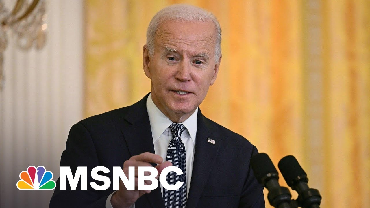 Biden Urges Russia To End War ‘The Rational Way’ By Withdrawing From Ukraine