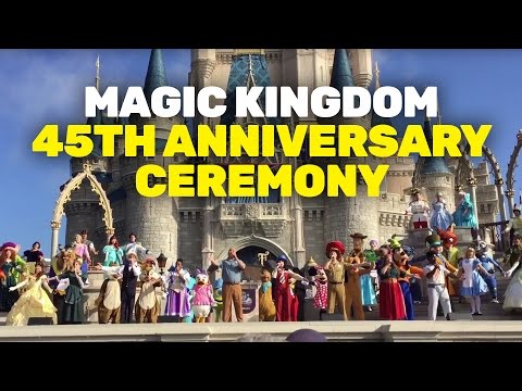 Magic Kingdom's 45th Anniversary Ceremony w George Kalogridis - UCYdNtGaJkrtn04tmsmRrWlw