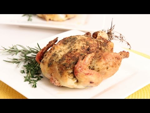 Herb Roasted Cornish Hen Recipe - Laura Vitale - Laura in the Kitchen Episode 845 - UCNbngWUqL2eqRw12yAwcICg