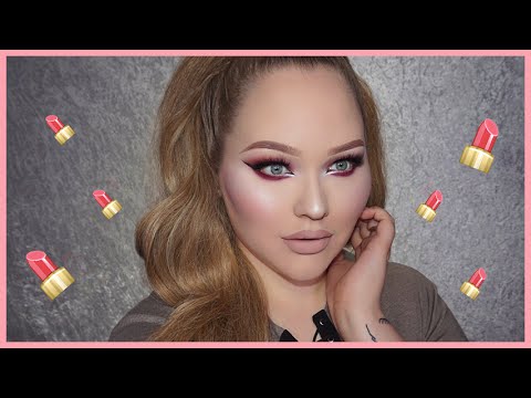 FULL FACE USING ONLY LIQUID LIPSTICKS Challenge | NikkieTutorials - UCzTKskwIc_-a0cGvCXA848Q