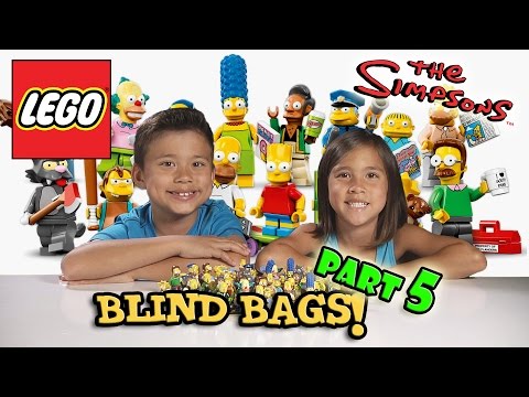 LEGO The SIMPSONS Minifigures 20 PACKS! Blind Bag Opening PART 5 - UCHa-hWHrTt4hqh-WiHry3Lw