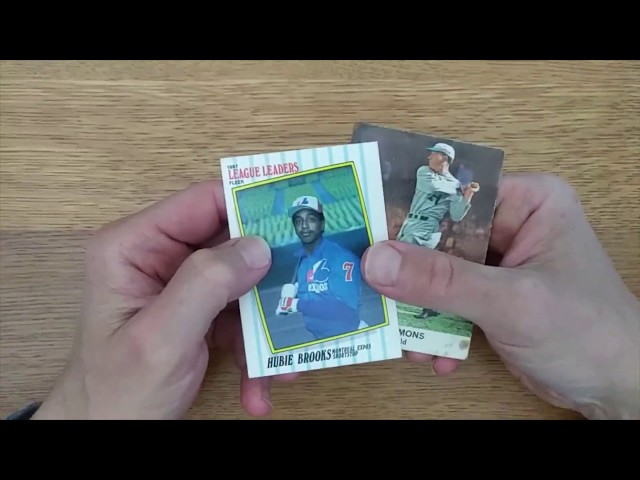 Hubie Brooks Baseball Card Values