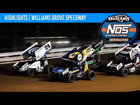World of Outlaws NOS Energy Drink Sprint Cars | Williams Grove Speedway | May 12, 2023 | HIGHLIGHTS - dirt track racing video image