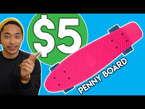 $5 PENNY BOARD TEST RIDE!!! - LongbeardVA - UCiRsRyF4CiUgaRBqCi78FQg