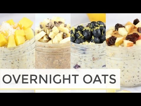 How To Make Overnight Oats | 4 Easy Healthy Recipes - UCj0V0aG4LcdHmdPJ7aTtSCQ