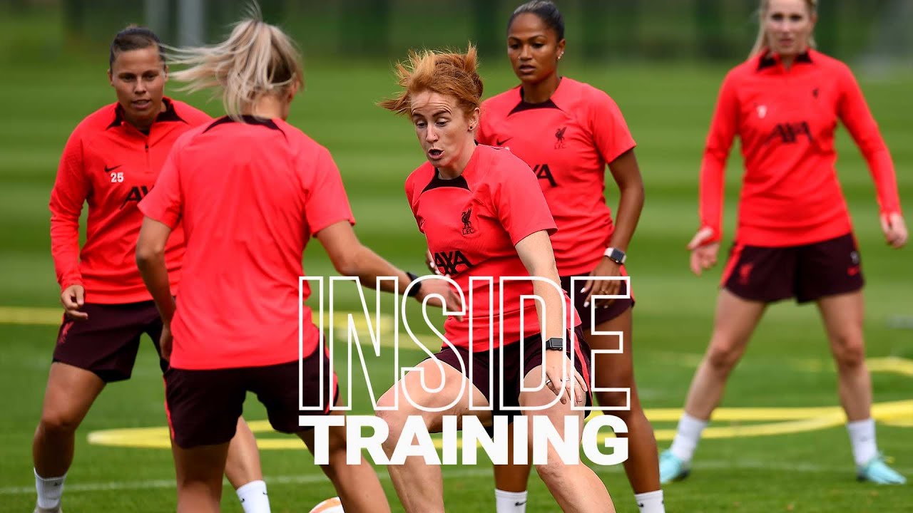 Inside Training: Liverpool Women set focus on Merseyside Derby