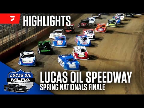 MLRA Spring Nationals Finale at Lucas Oil Speedway 4/13/24 | Highlights - dirt track racing video image