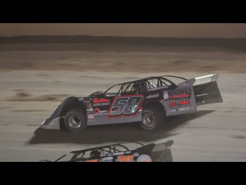 Late Model Feature - Cedar Lake Speedway 08/24/2024 - dirt track racing video image