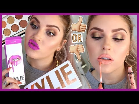 KYLIE COSMETICS Makeup Tutorial & Swatches  - UCMpOz2KEfkSdd5JeIJh_fxw