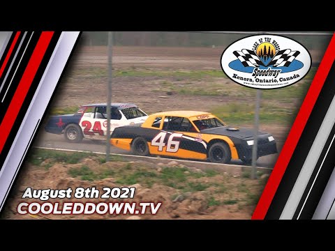 Sunday August 8th 2021 Live on Pay-Per-View from Lake of the Woods Speedway - dirt track racing video image