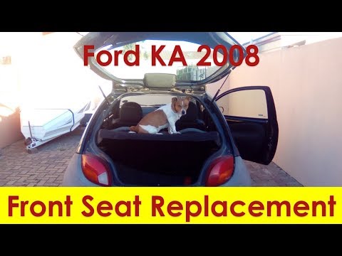 Smontare Il Sedile Su Ford Ka Ford Ka Mk