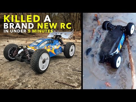 Killed A Brand New RC Car In Under 5 Minutes!!! DRIVER ERROR. oops. - UCiqTEhDiWz1eb7exfWiy5TA