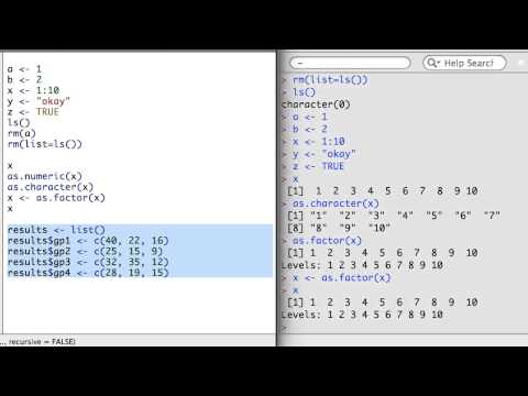 R 3.1 - Managing the Workspace and Variable Casting - UC_x5XG1OV2P6uZZ5FSM9Ttw