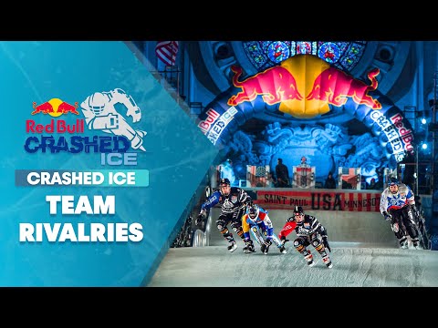 Team rivalries on the ice - Red Bull Crashed Ice: Saint Paul - UCblfuW_4rakIf2h6aqANefA