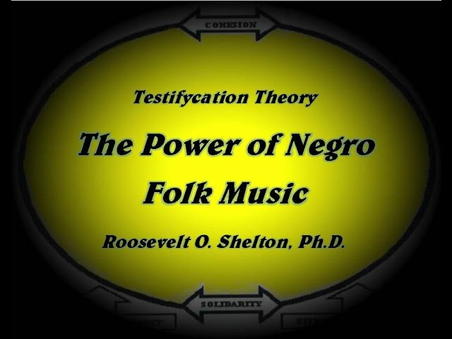 Negro Folk Music: A History