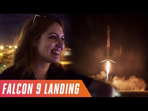 Watching SpaceX land a Falcon 9 rocket - UCddiUEpeqJcYeBxX1IVBKvQ