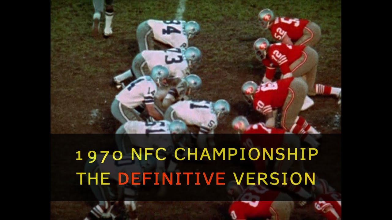 1970 NFC Championship Full Game - Cowboys/49ers video clip