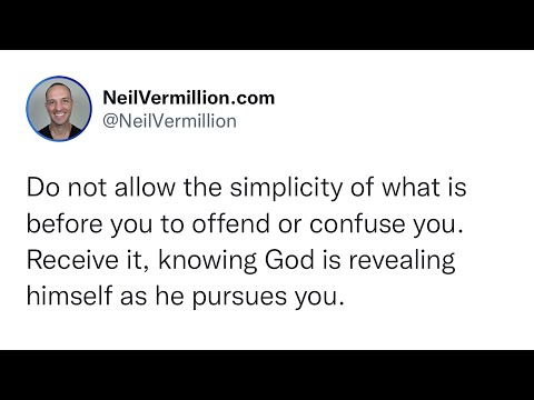 The Simplicity Of What Is Set Before You - Daily Prophetic Word