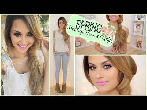 Spring Makeup Hairstyle and Outfit ✿ - UCXTAdFsBmxNK3_c8MUvSviQ