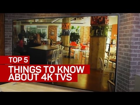 Top 5 things you should know about 4K TVs (CNET Top 5) - UCOmcA3f_RrH6b9NmcNa4tdg