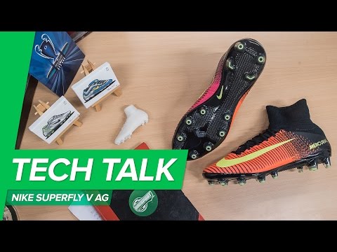 Nike Mercurial Superfly V AG Tech Talk by Unisport - why use AG football boots? - UC5SQGzkWyQSW_fe-URgq7xw