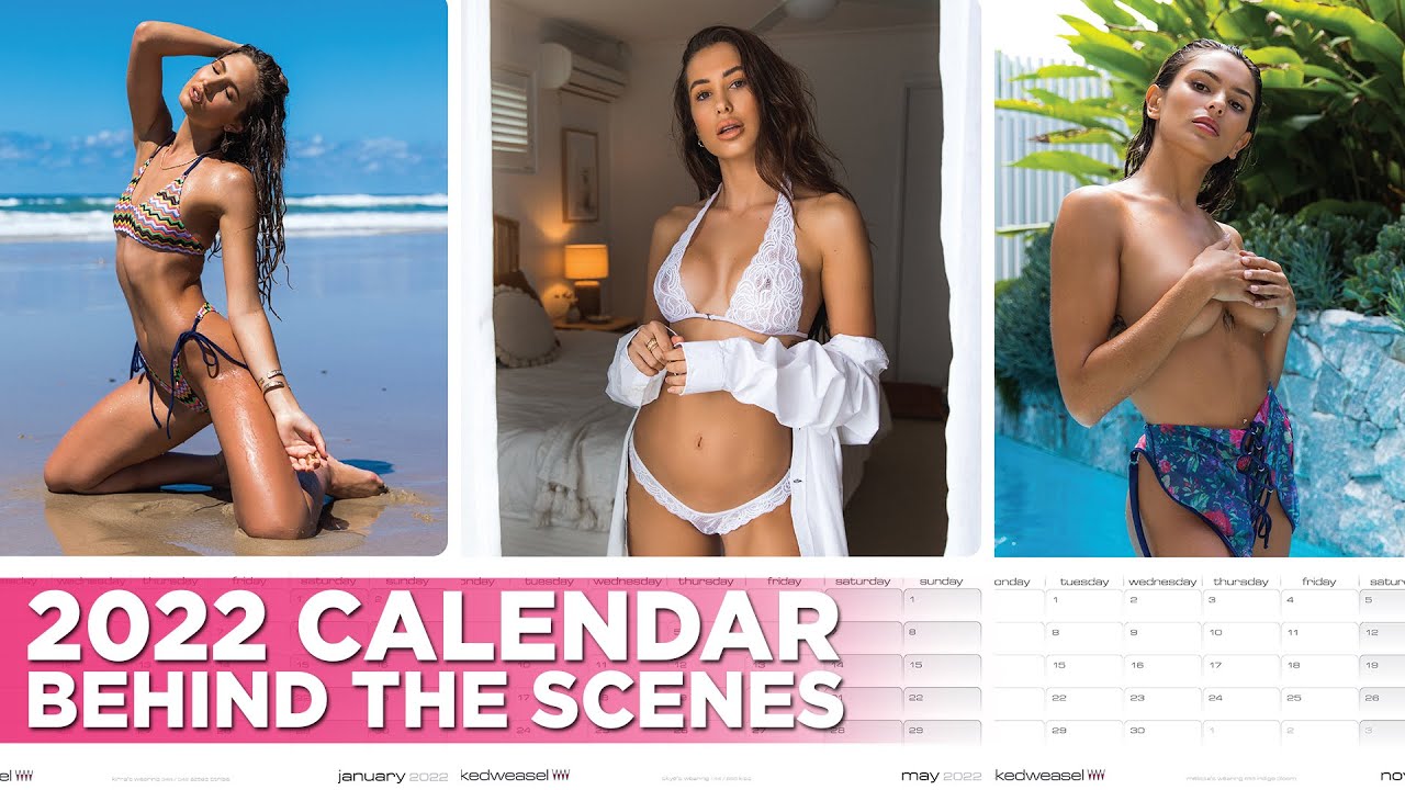 All Your Favorite Sexy Models: Wicked Weasel 2022 Calendar Behind The Scenes