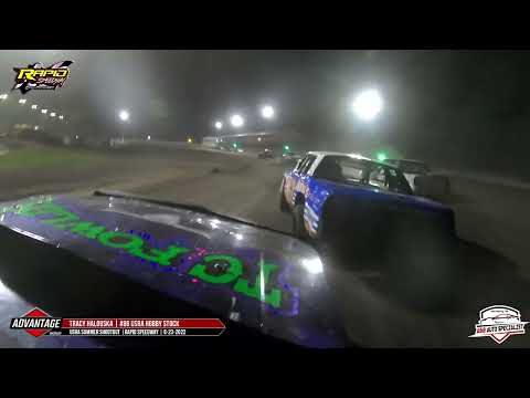 Tracy Halouska | Rapid Speedway | 6-23-2022 - dirt track racing video image